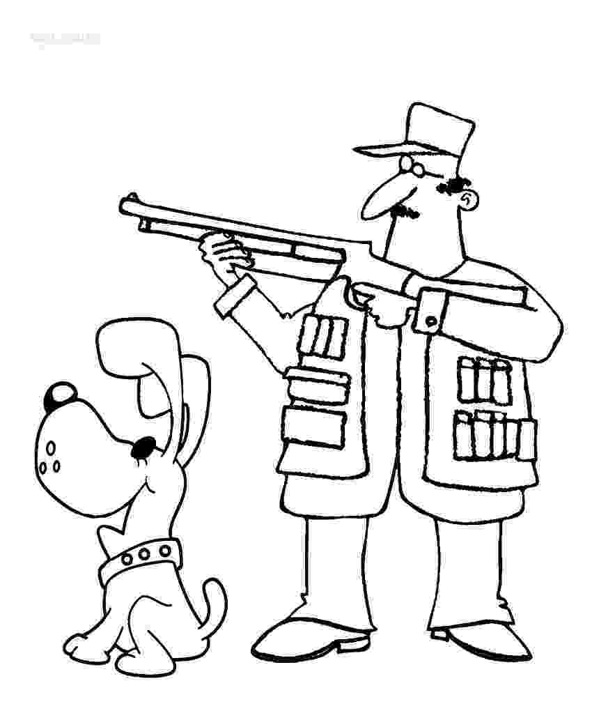 hunting coloring pictures free printable hunting coloring pages for kids pictures coloring hunting 