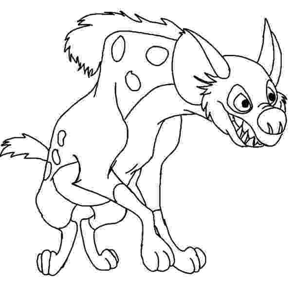 hyena coloring pages striped hyena 11 coloring page free printable coloring pages coloring hyena pages 