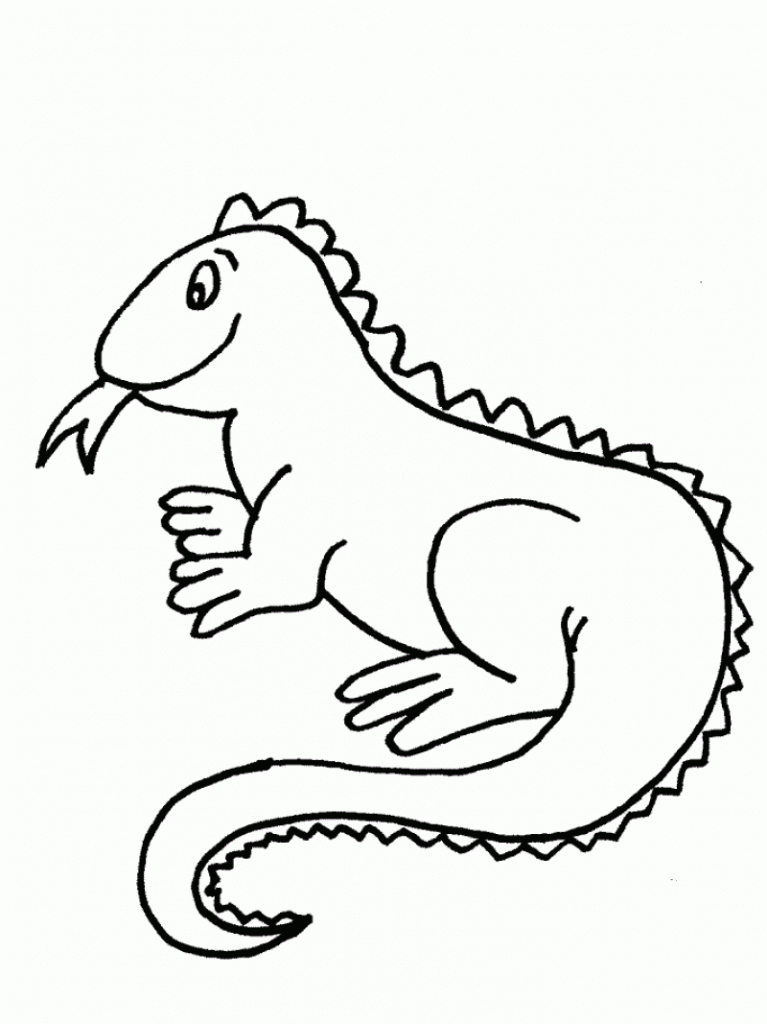 iguana coloring page free printable iguana coloring pages for kids coloring iguana page 