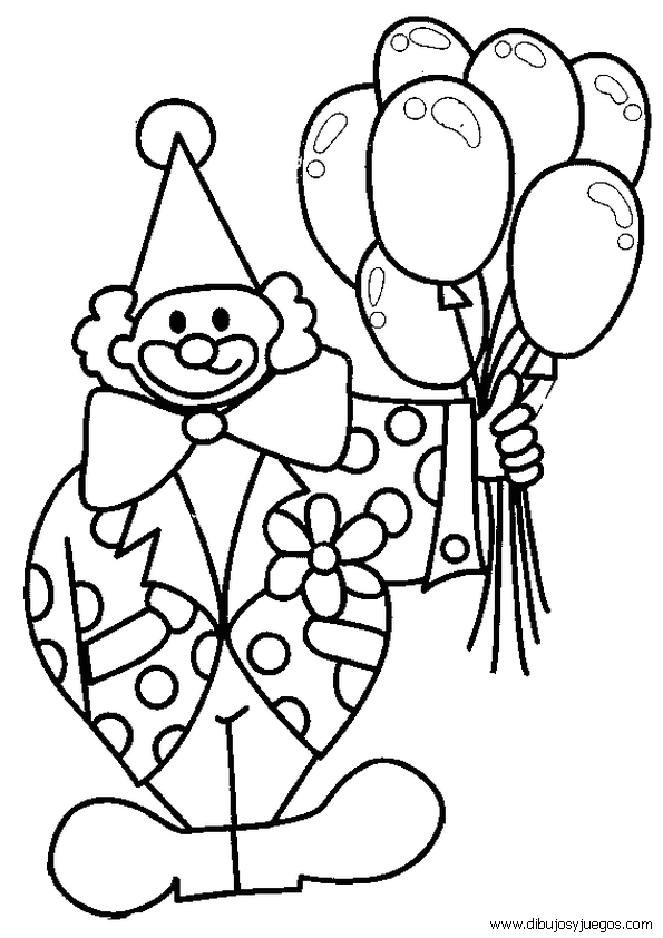 imagenes de payasos con globos para colorear payasos con globos para colorear imagui globos para payasos de con imagenes colorear 