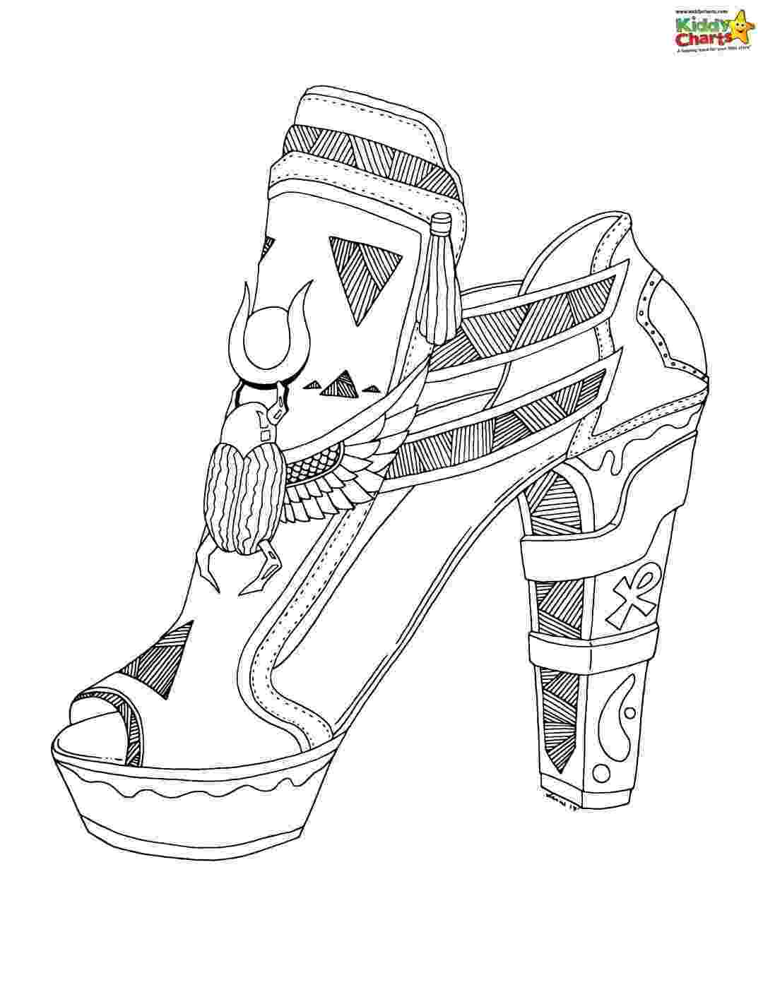 images of shoes to color shoes coloring pages getcoloringpagescom color of to images shoes 