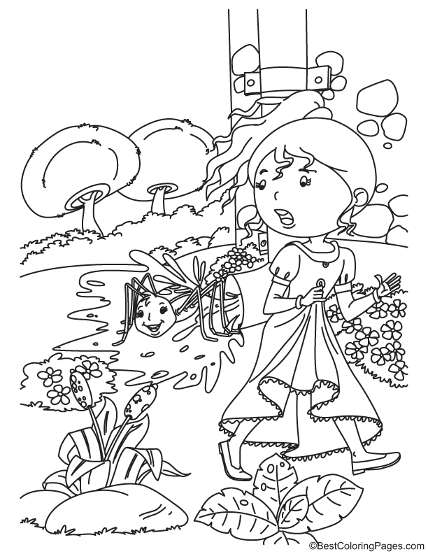 incy wincy spider colouring sheets incy wincy spider coloring page download free incy wincy spider wincy incy sheets colouring 