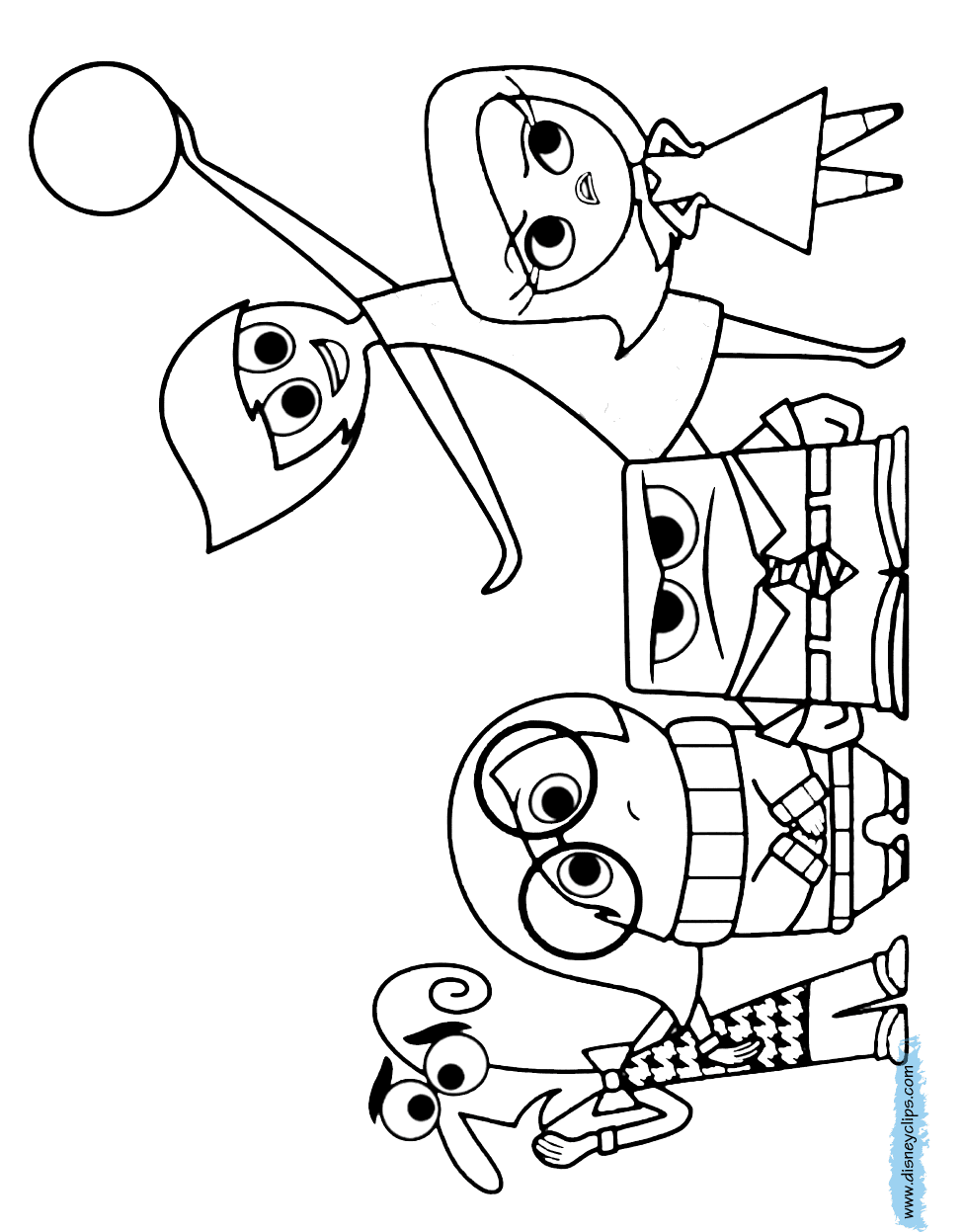 inside out coloring pages all characters disney pixar inside out coloring pages disney coloring book characters inside out all pages coloring 