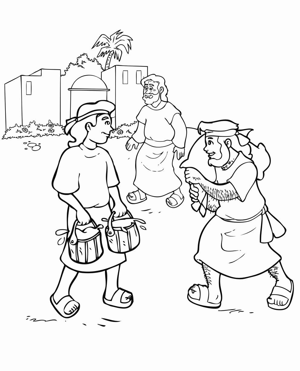 jacob and esau coloring pages free coloring pages jacob and esau coloring home esau and coloring jacob pages 