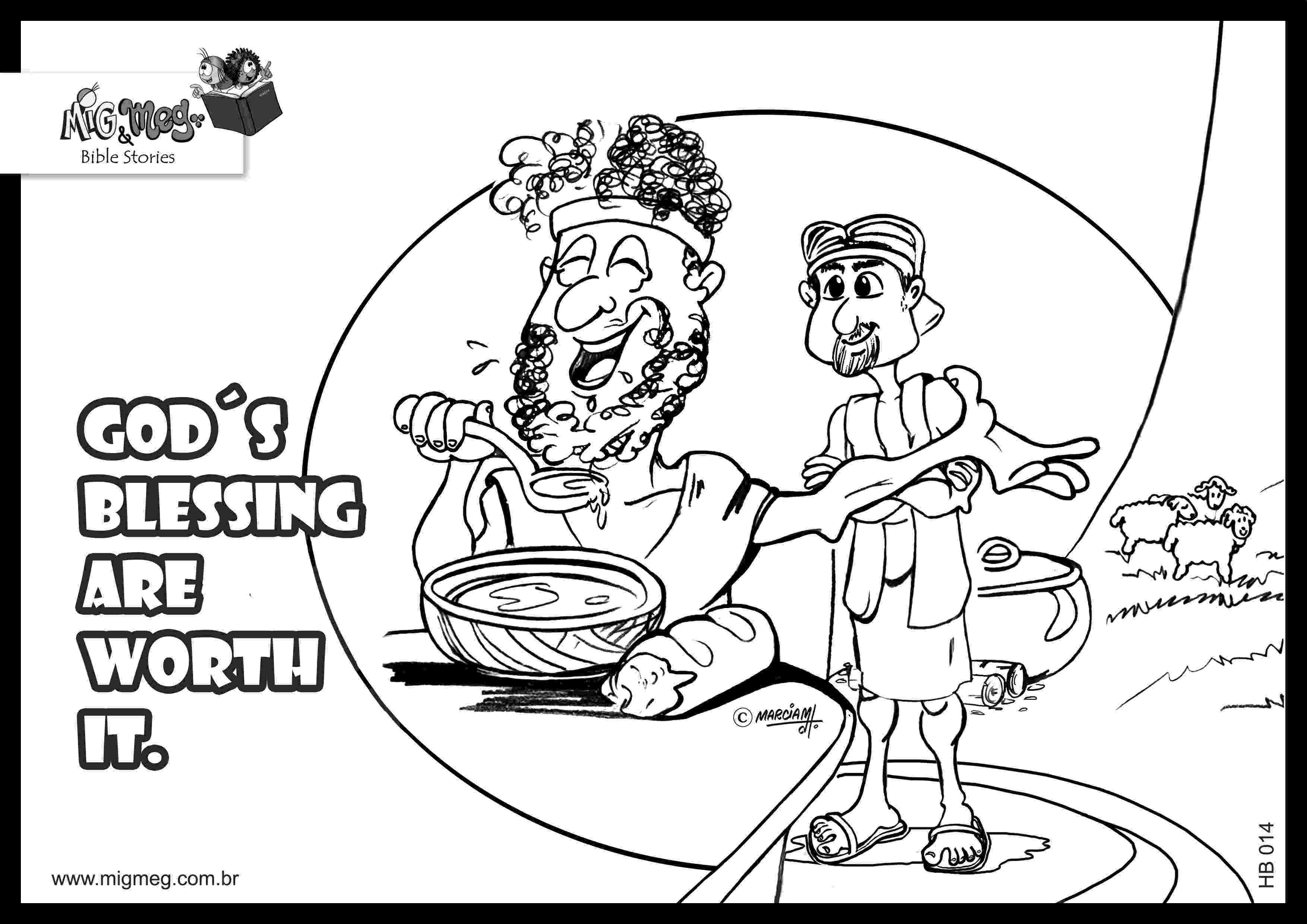 jacob and esau coloring pages jacob and esau coloring pages coloring page sunday pages jacob coloring esau and 