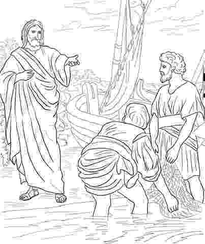 jesus and disciples coloring page jesus calls his first disciples page jesus and coloring disciples 