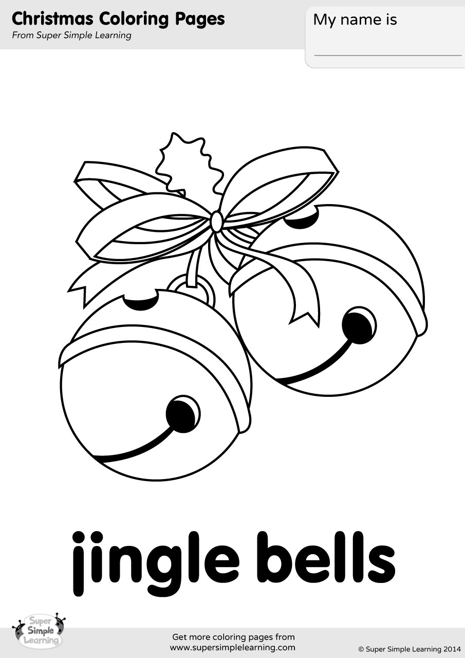 jingle bells coloring pages december holiday coloring pages make and takes coloring pages bells jingle 