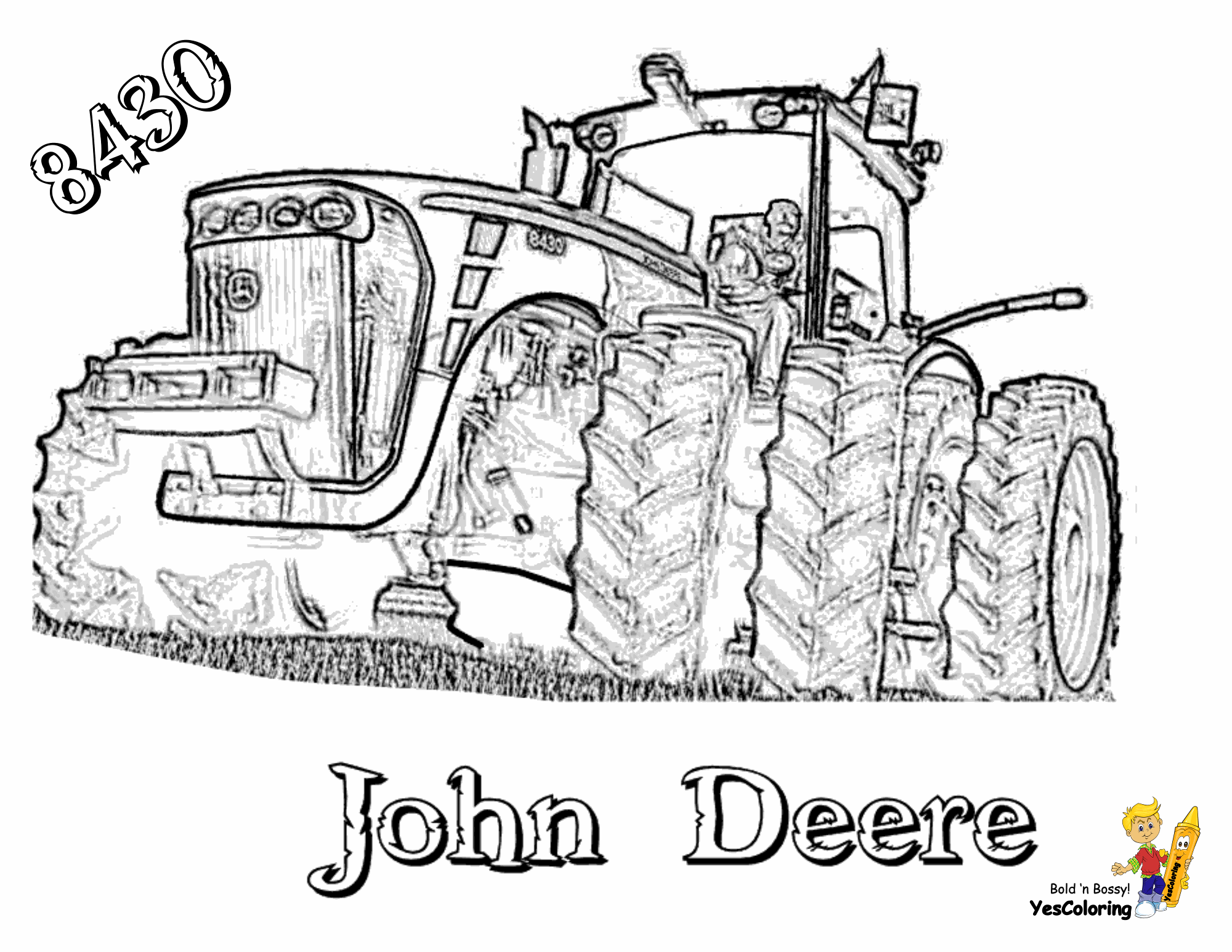 john deere tractor coloring pages daring john deere coloring free john deere tractor coloring pages tractor deere john 