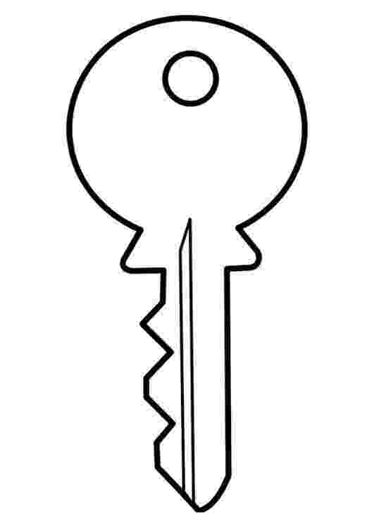 key coloring page printable picture of key clipart best key page coloring 