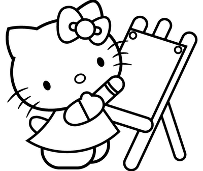 kitty hello coloring pages free printable hello kitty coloring pages for pages kitty pages coloring hello 