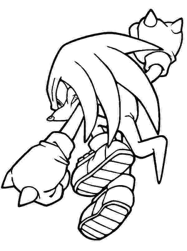 knuckles coloring pages knuckles in action coloring pages download print pages knuckles coloring 