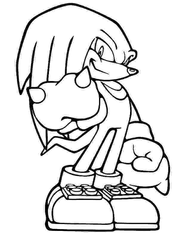 knuckles coloring pages kunckles the echidna free coloring pages pages knuckles coloring 
