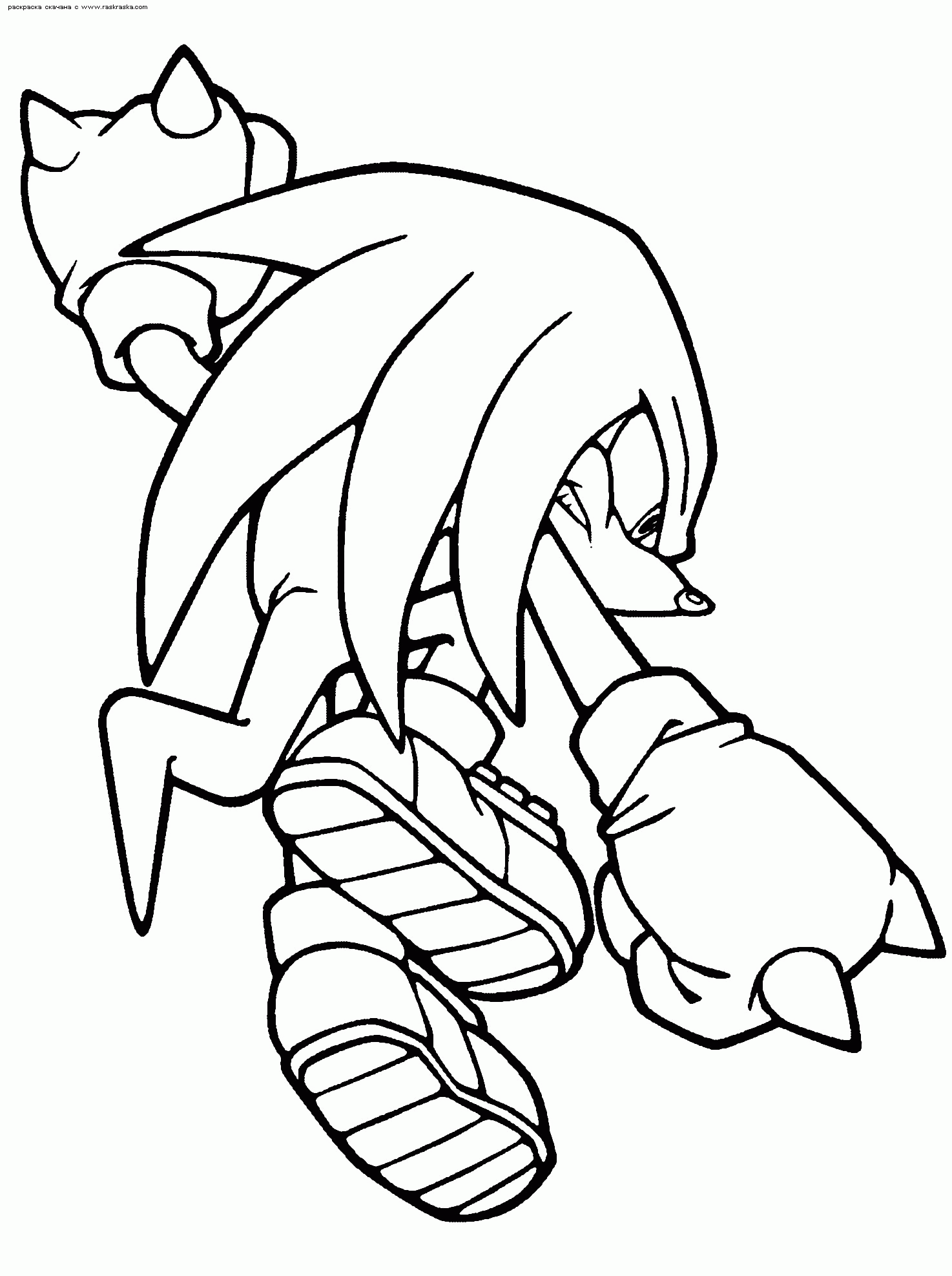 knuckles coloring pages sonic coloring pages knuckles coloring home knuckles coloring pages 1 1