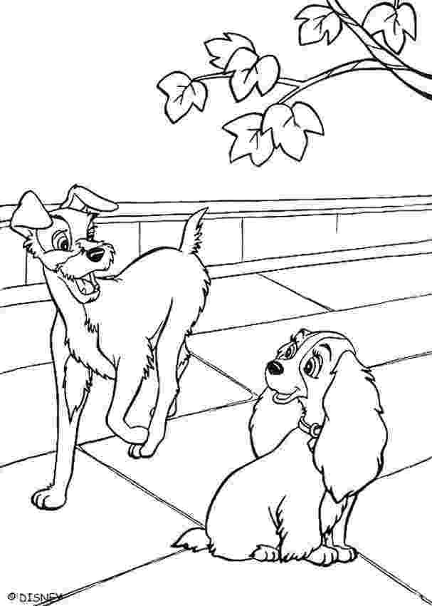 lady and the tramp coloring pages lady and the tramp coloring book pages tramp and lady pages coloring tramp the and lady 