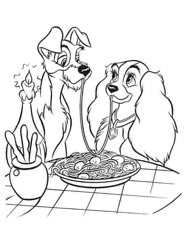 lady and the tramp coloring pages lady and the tramp coloring pages 2 disneyclipscom tramp coloring and the lady pages 