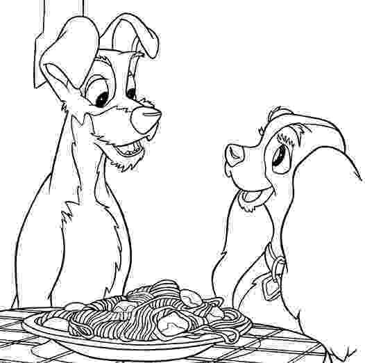 lady and the tramp coloring pages lady and the tramp coloring pages disneyclipscom and tramp coloring pages the lady 
