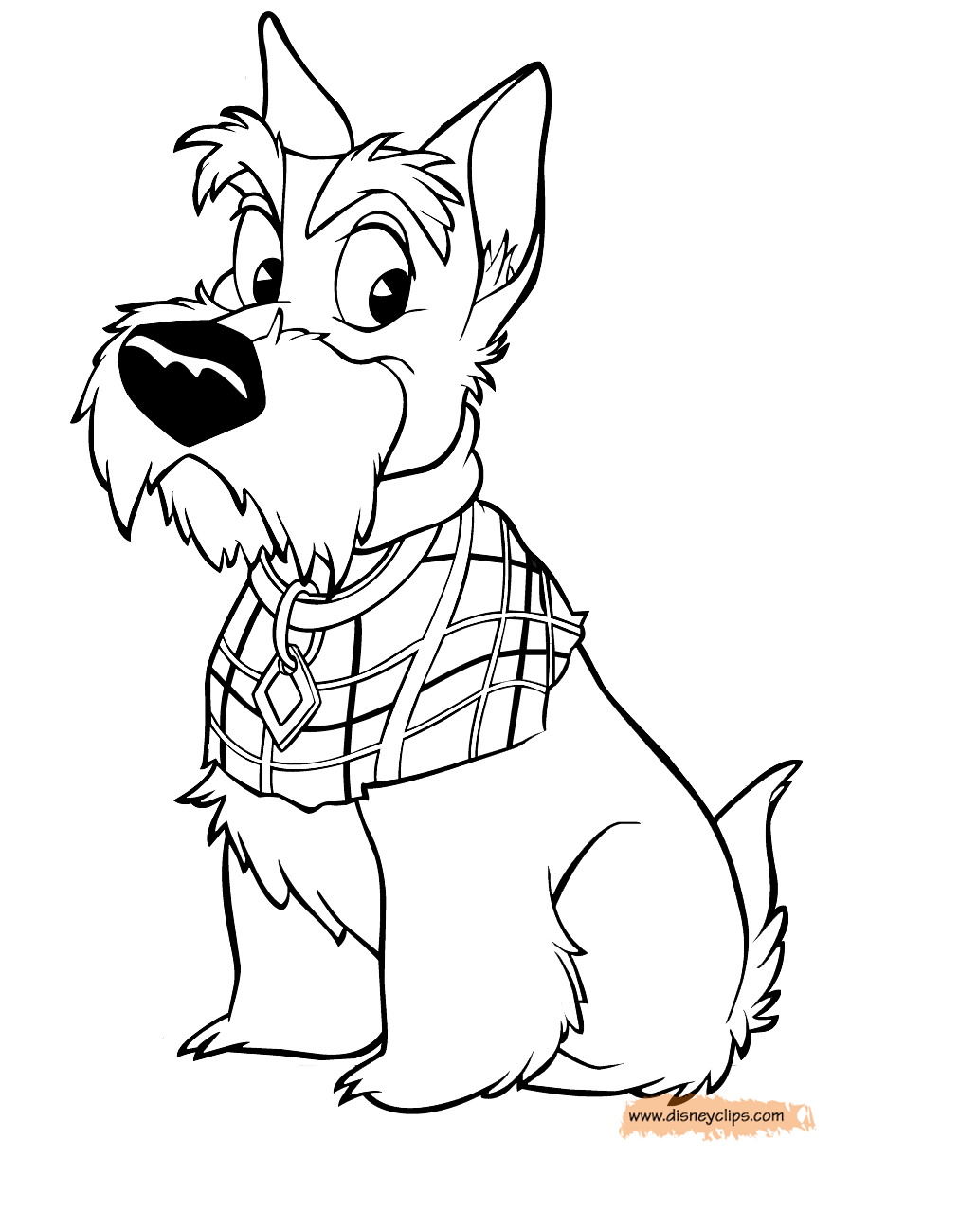 lady and the tramp coloring pages lady and the tramp coloring pages disneyclipscom tramp lady and pages coloring the 