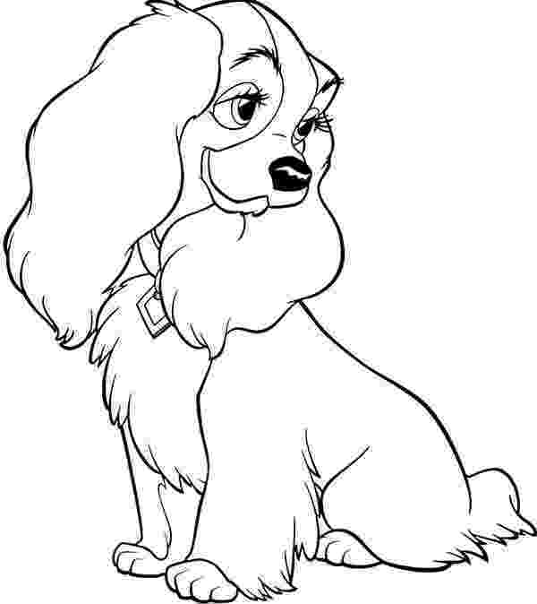 lady and the tramp coloring pages lady and the tramp drawing google søk dogs pinterest pages tramp the coloring lady and 