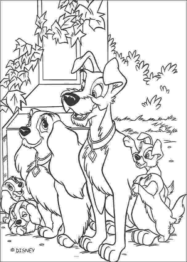 lady and the tramp coloring pages lady and tramp eating spaghetti coloring pages hellokidscom and coloring lady tramp pages the 