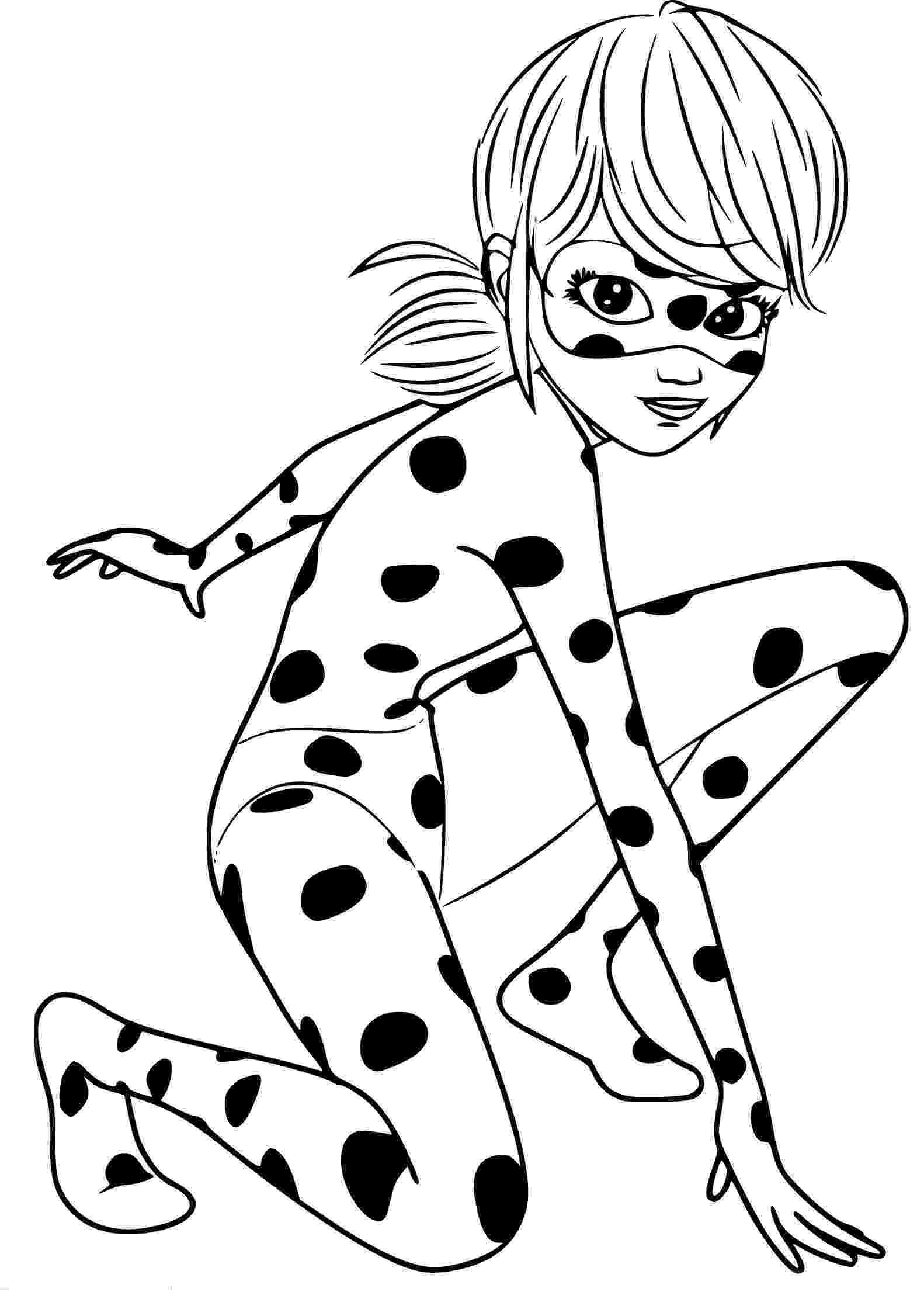lady bug coloring pages ladybug and cat noir coloring pages to download and print coloring lady pages bug 