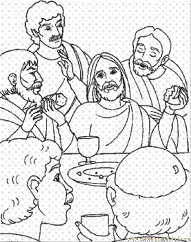 last supper coloring pages coloring pages last supper of jesus other gt religions supper coloring pages last 