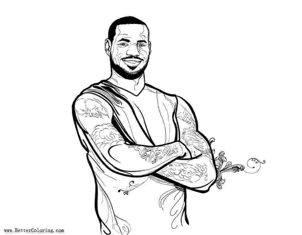 lebron coloring pages smile lebron james coloring pages free printable lebron pages coloring 