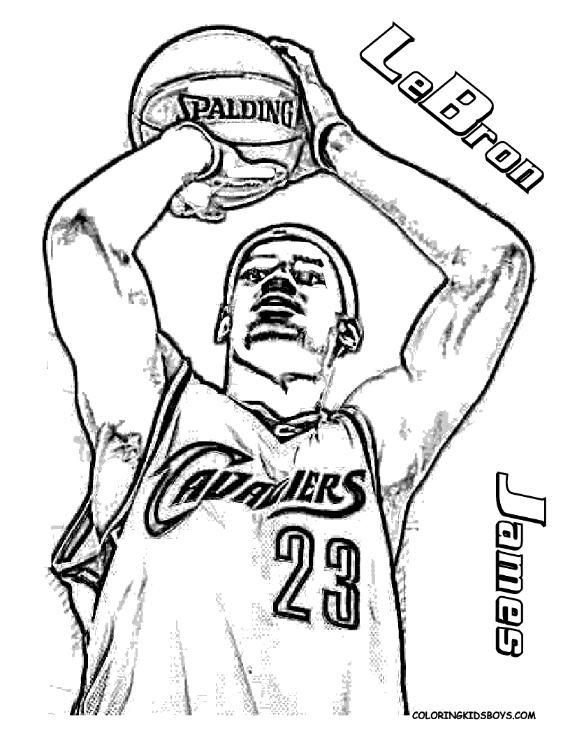 lebron james coloring pages big boss basketball coloring pictures basketball players coloring lebron pages james 