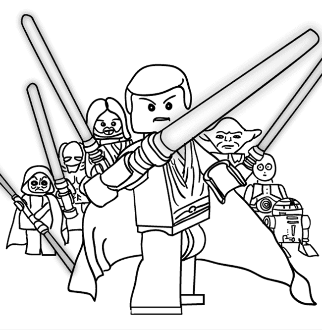 lego star wars coloring pages printable print out lego star wars yoda coloring pages pages lego printable wars coloring star 