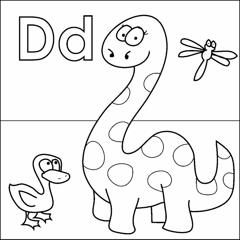 letter d coloring page letter d is for dinosaur coloring page free printable page coloring d letter 