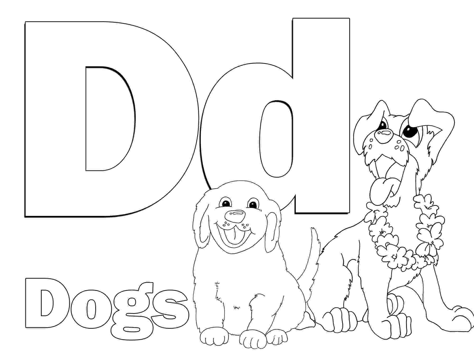 letter d coloring page my a to z coloring book letter d coloring page download coloring letter d page 