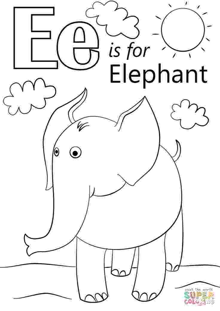 letter e printable coloring pages letter e is for elephant coloring page free printable pages letter e printable coloring 