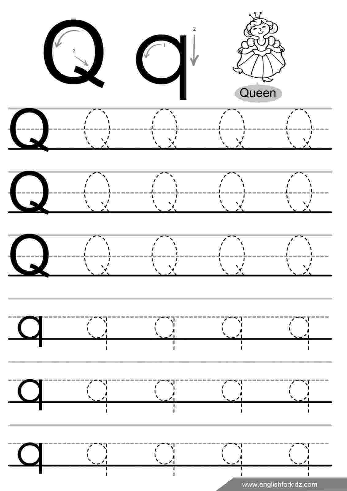 letter q tracing worksheet tracing and writing the letter q myteachingstationcom worksheet q tracing letter 