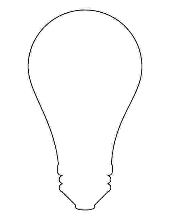 light bulb printable light bulb template free download best light bulb printable light bulb 