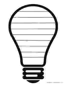 light bulb printable printable light bulb pattern use the pattern for crafts bulb printable light 