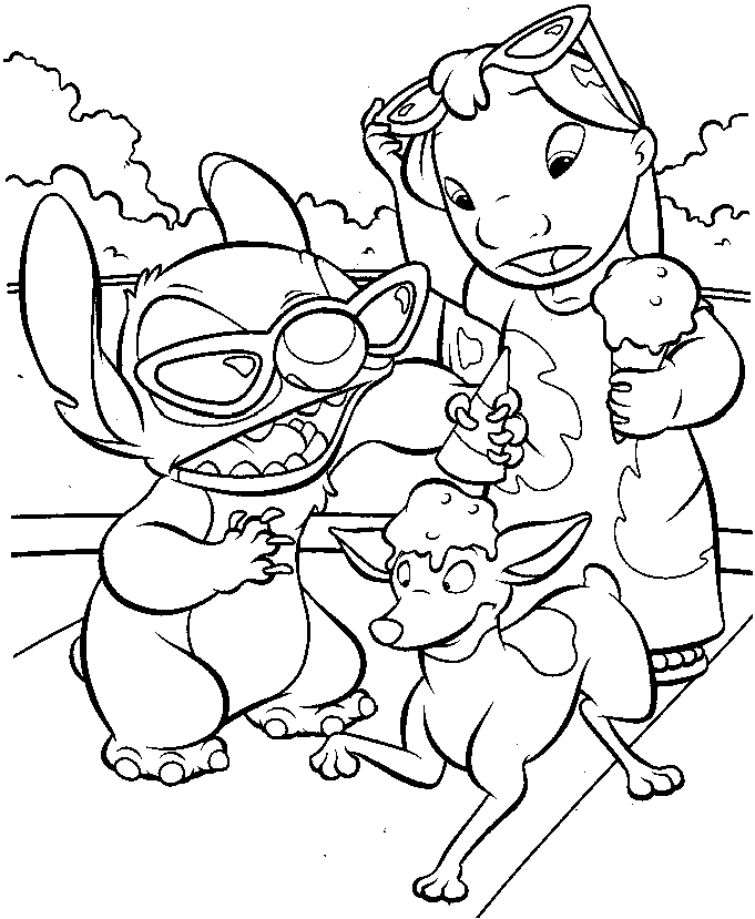 lilo and stitch coloring sheets free printable lilo and stitch coloring pages for kids lilo sheets and stitch coloring 