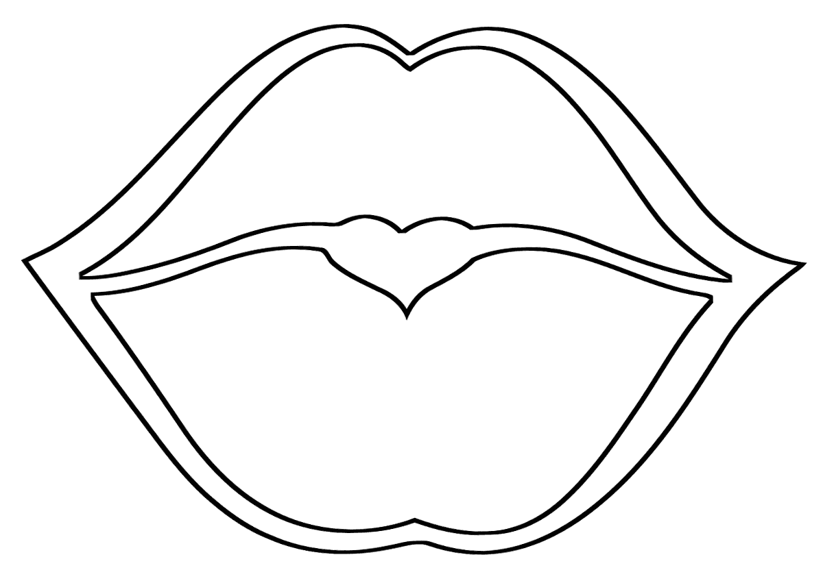 lips coloring page lips coloring page free printable coloring pages coloring page lips 