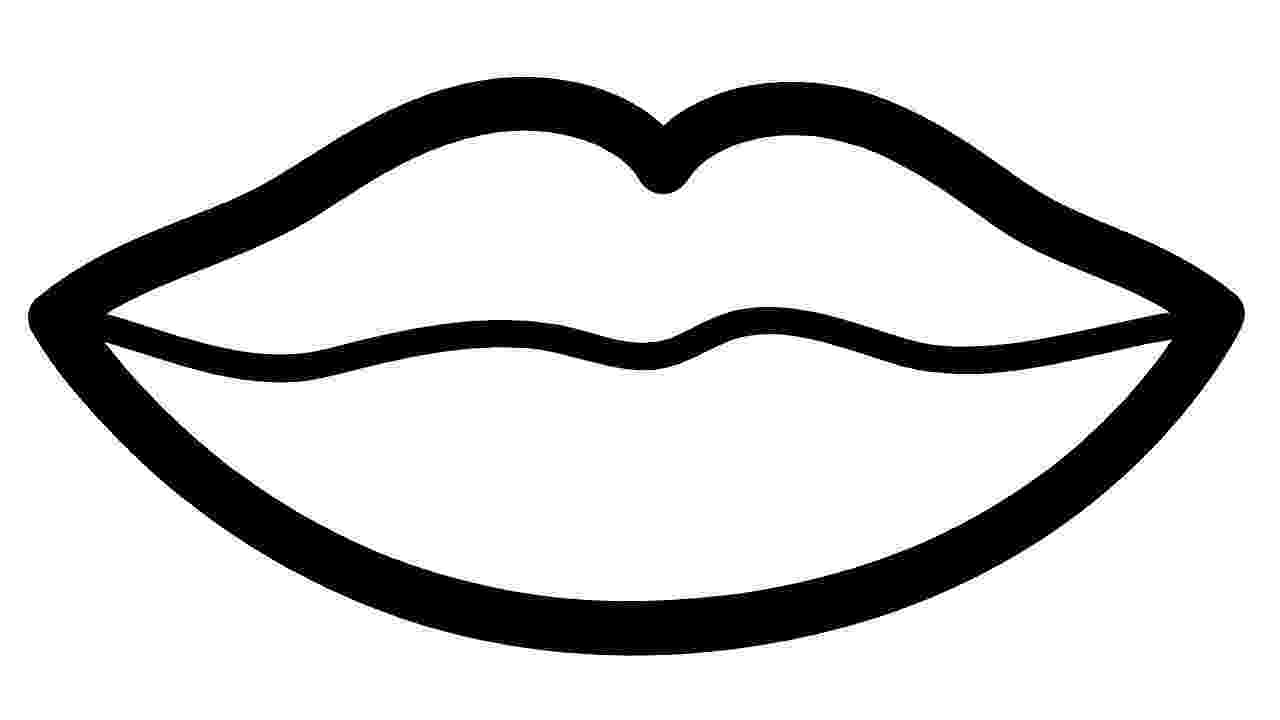 lips coloring page lips coloring pages clipart best page coloring lips 1 1