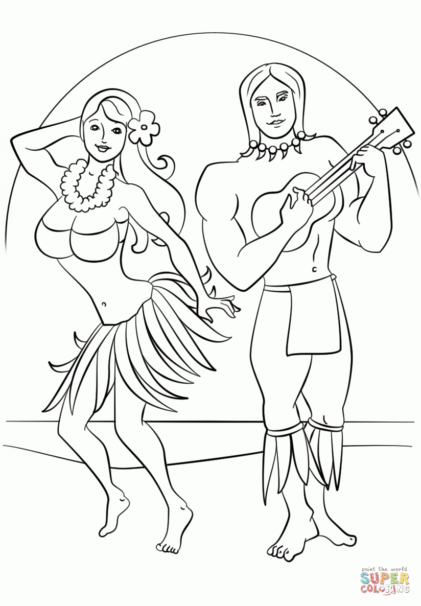 luau coloring sheets free luau coloring pages coloring home luau coloring sheets 