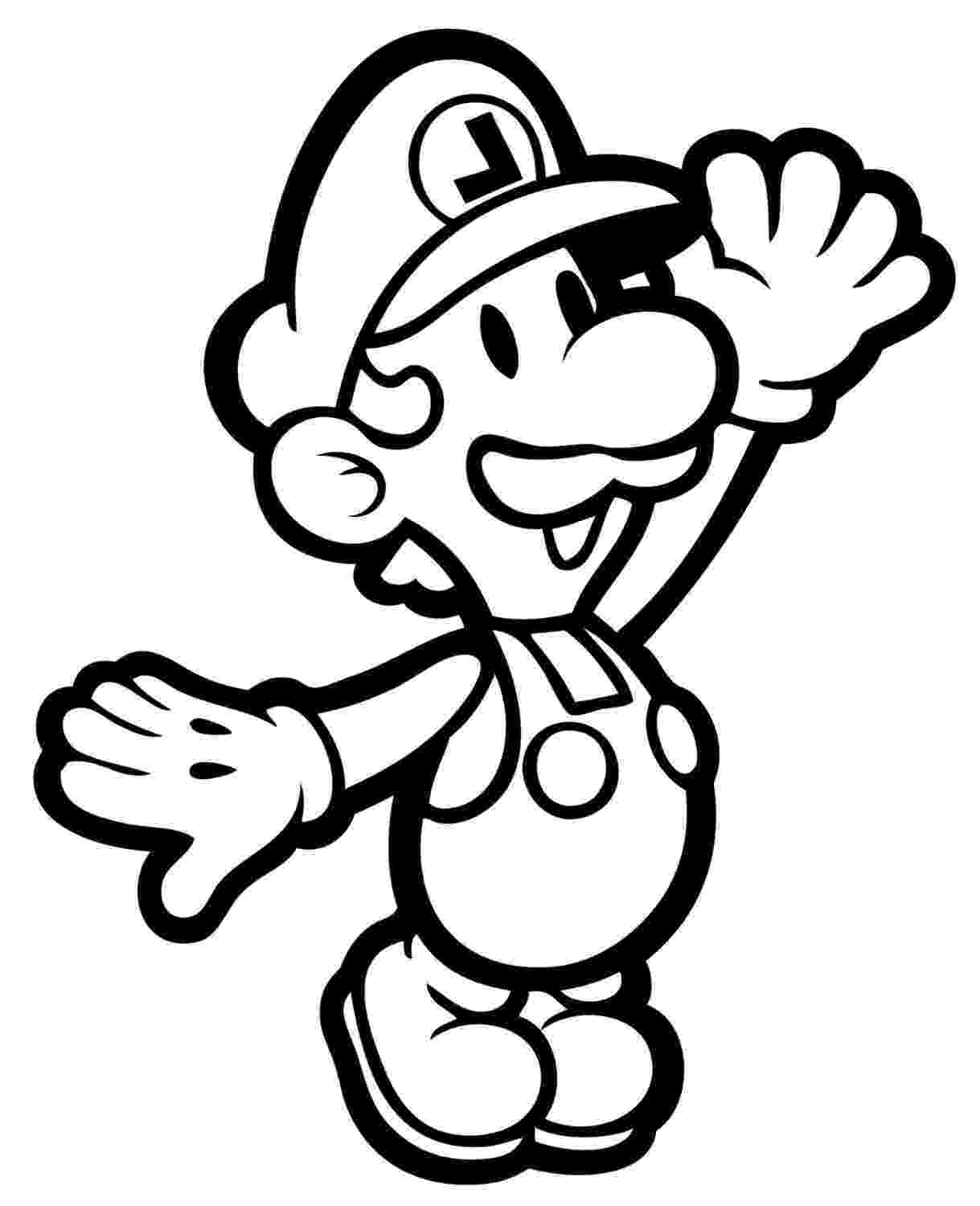 luigi coloring page luigi 2013 coloring pages for preschoolers coloring point coloring page luigi 