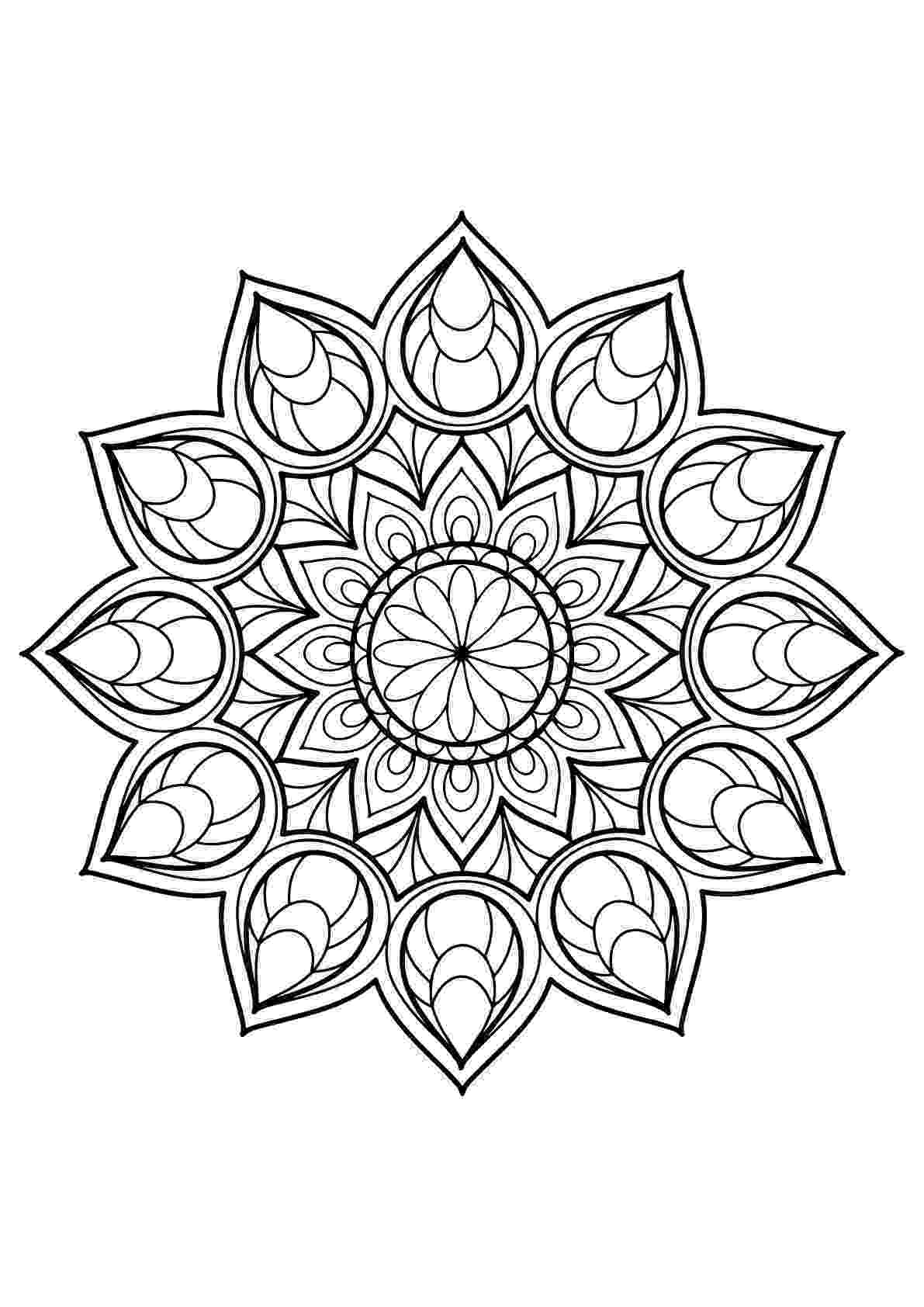 mandala coloring pages for adults free coloring sheet for kids coloring pages blog coloring pages mandala adults for free 