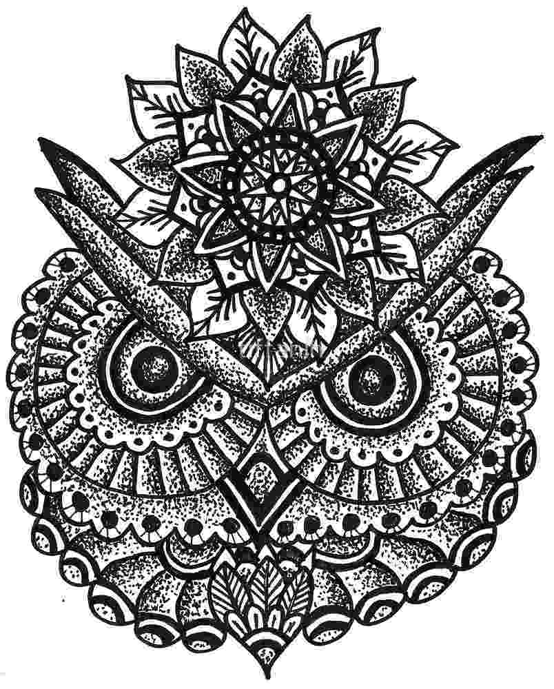 mandala owl develop your intuition with an owl mandala coloring sheet owl mandala 