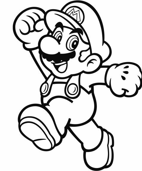 mario pictures mario coloring pages free download on clipartmag pictures mario 