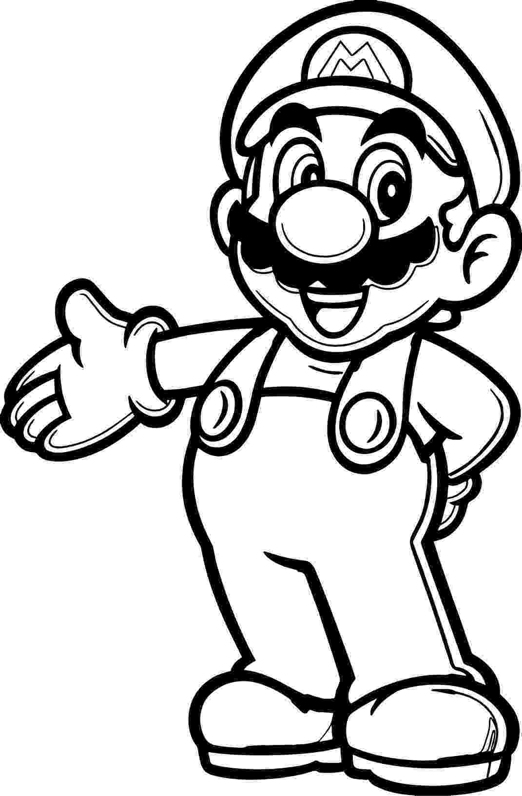 mario pictures mario coloring pages to print minister coloring pictures mario 