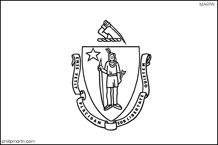 massachusetts state flag coloring page coloring pages of state flags coloring home flag state page coloring massachusetts 