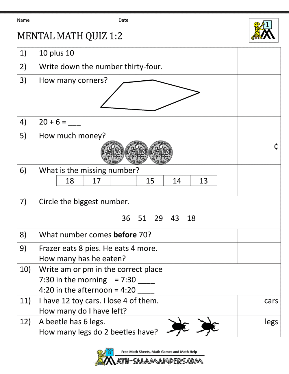maths worksheets for grade 1 download first grade mental math worksheets 1 for download grade worksheets maths 