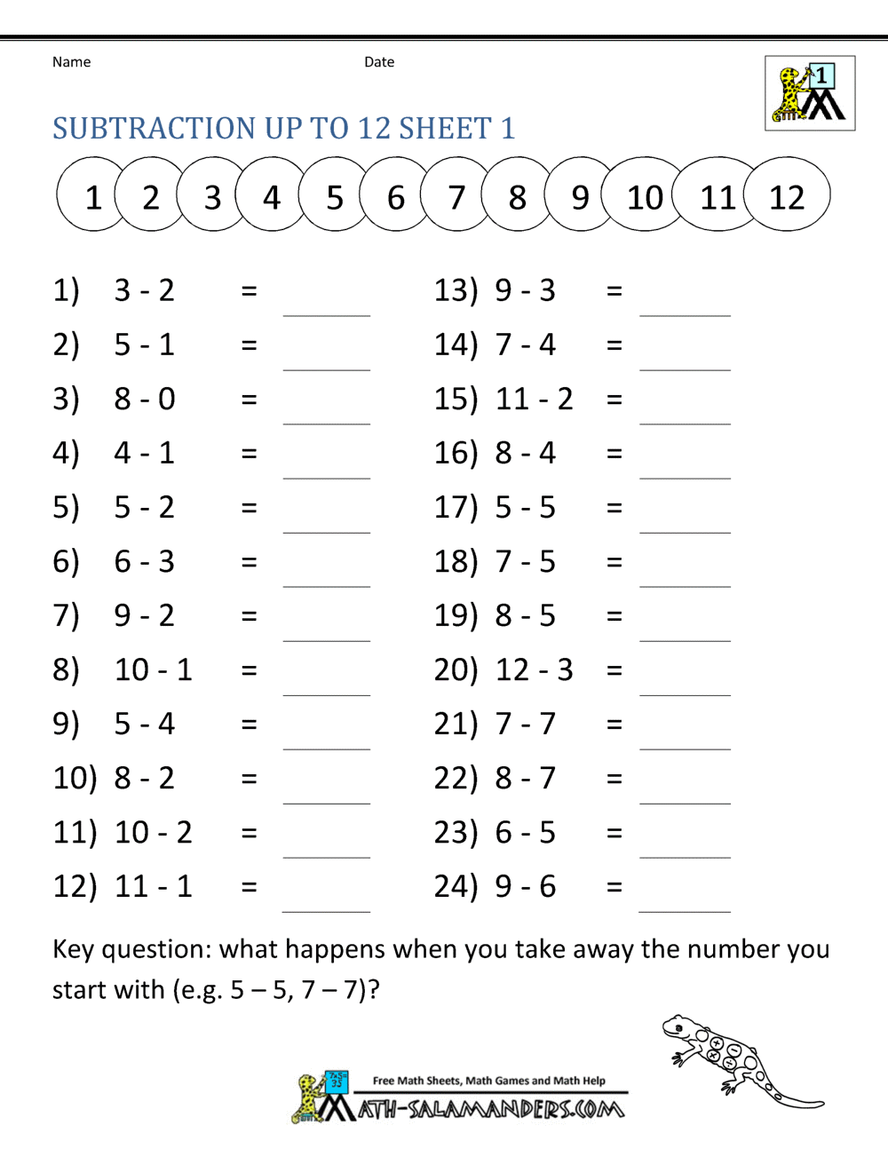 maths worksheets for grade 1 download math subtraction worksheets 1st grade for grade worksheets maths download 1 