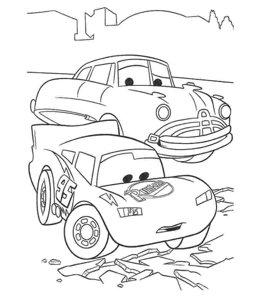 mcqueen coloring pages lightning mcqueen disney pixar drawing projector unboxing coloring pages mcqueen 