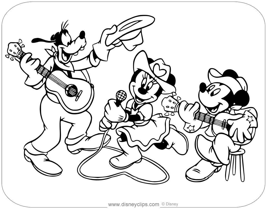 mickey and friends coloring pages disney mickey mouse and friends printable coloring pages and mickey friends pages coloring 
