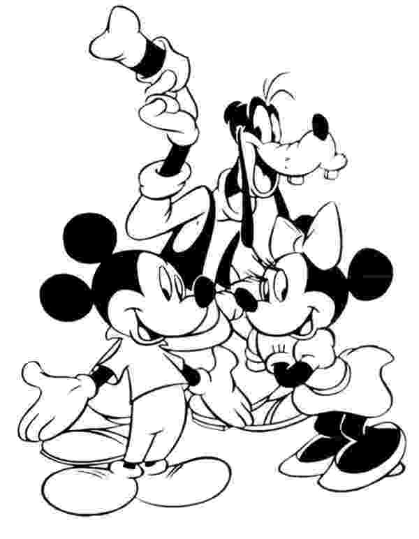 mickey and friends coloring pages mickey mouse and friends coloring page color luna mickey friends coloring and pages 