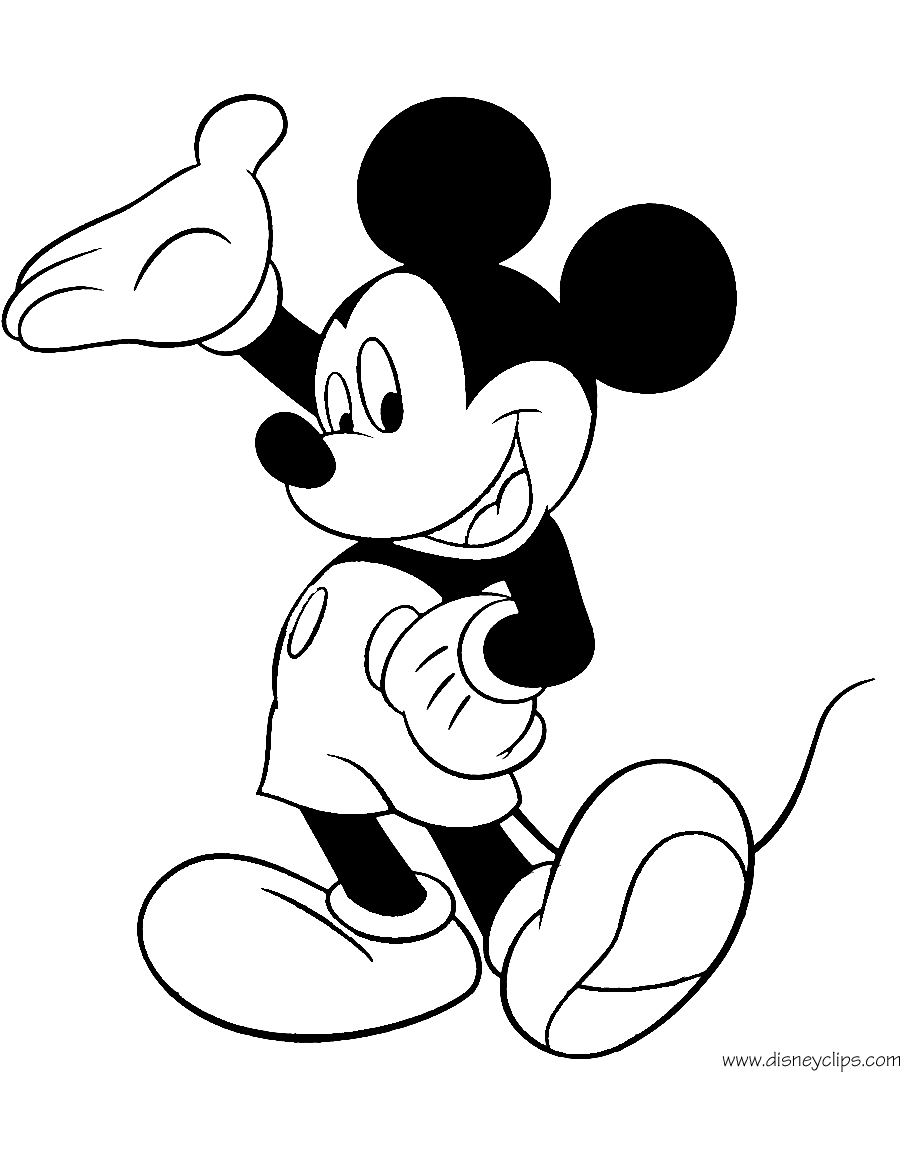 mickey and friends coloring pages mickey mouse mickey and minnie looking each other coloring mickey and pages friends 